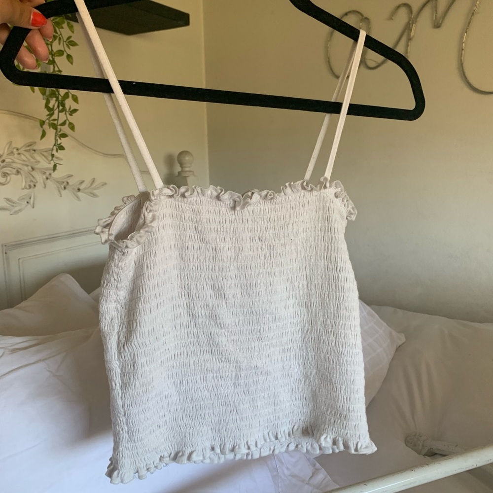 Brandy Melville white tank top